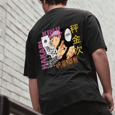 Jual Kaos Distro Pria Wanita Keren Anime Jujutsu Kaizen Hakari Kinji