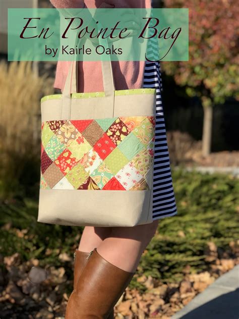 Kairle Oaks Virgin River Quilt Co En Pointe Bag Moda Bake Shop