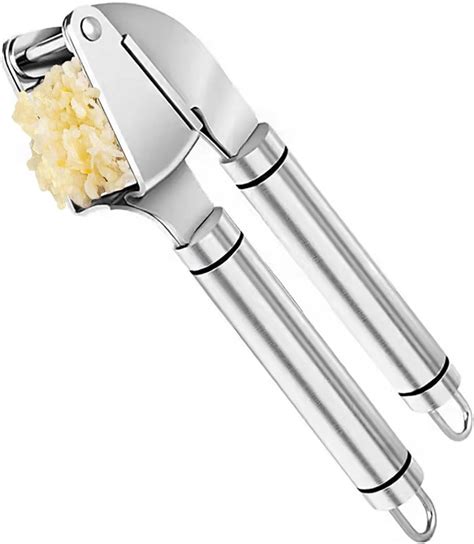 Amazon Garlic Press Stainless Steel Garlic Press Tool With