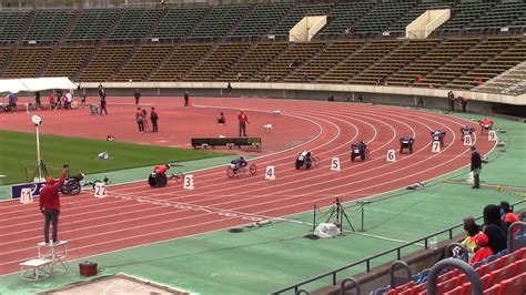 T54 男子 800m ：2023 Wpa公認 第34回 日本パラ陸上 Youtube