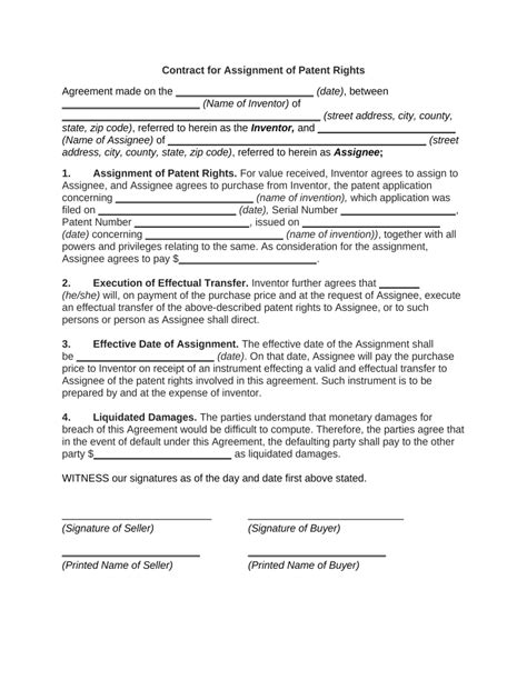 Uspto Assignment Form Fill Out And Sign Online Dochub