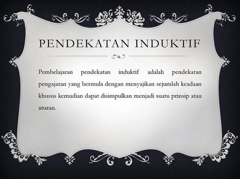 Pendekatan Induktif Dan Deduktif R Mekar Ismayani M Pd Ppt Download