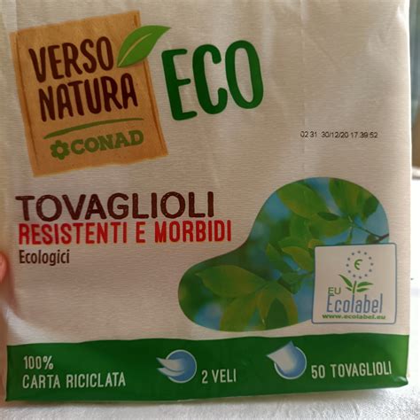 Verso Natura Eco Conad Tovaglioli Reviews Abillion