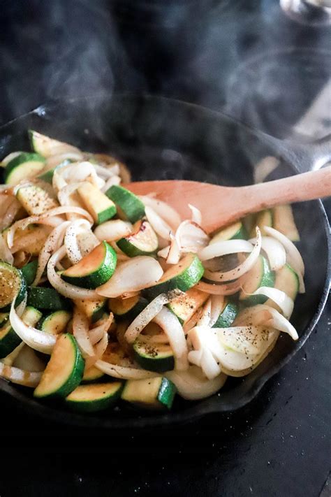 Hibachi Vegetables Saut Ed Zucchini And Onions My Therapist Cooks