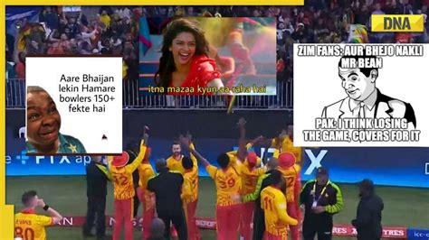 PAK Vs ZIM T20 World Cup Top Memes After Zimbabwe Stun Pakistan To Win