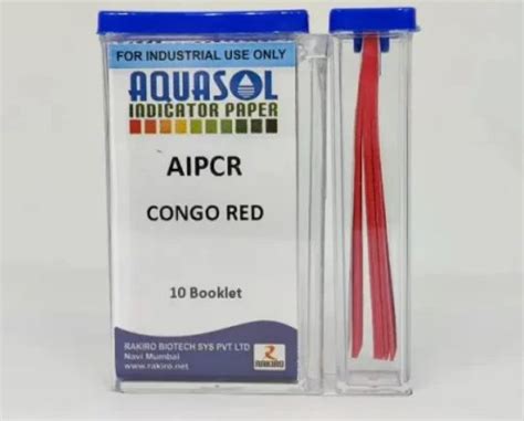 Aquasol Congo Red Test Paper Om Arham Global Solutions Llp Thane