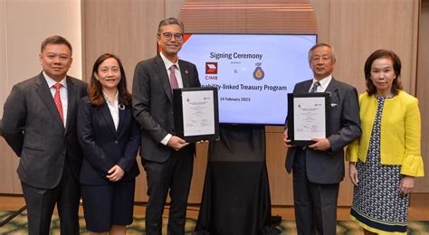 Cimb Onboards First Mnc To Sustainability Linked Treasury Programme