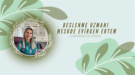 Zmir Diyetisyen Mesude Evirgen