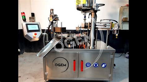 Ogem Compact Rotary Hc Systemcosmetics Filling Machine Youtube