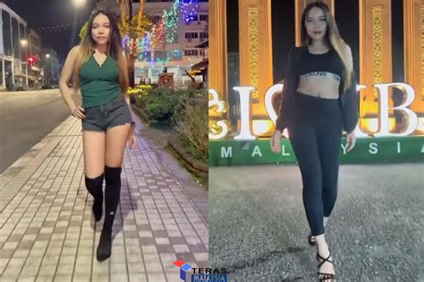 Gadis Buat Perangai Di Kota Bharu Masa Tengah Malam Selamba Pakai