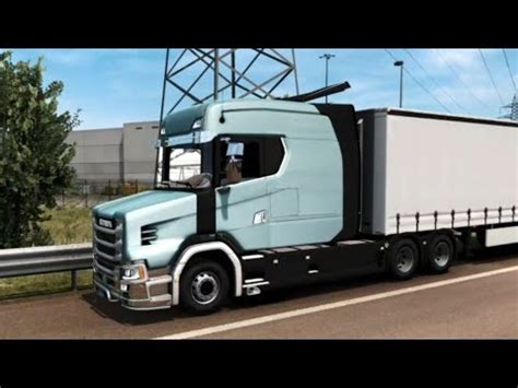 Euro Truck Simulator Scania S New Gen Tcab V Youtube