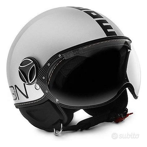 Subito Cerutti Moto Ricambi Milano Casco Momo Evo White Quartz Glossy Black Accessori