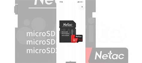 Карта памяти Micro SD 512Гб Netac P500 Extreme Pro купить в