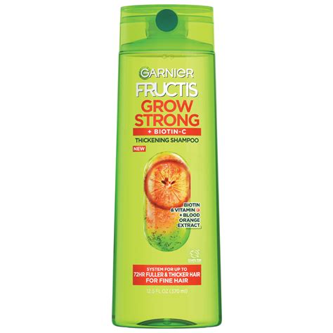 Garnier Fructis Grow Strong Thickening Shampoo With Biotin Fl Oz