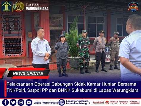 Menyambut Hari Bhakti Pemasyarakatan Ke Lapas Warungkiara Laksanakan