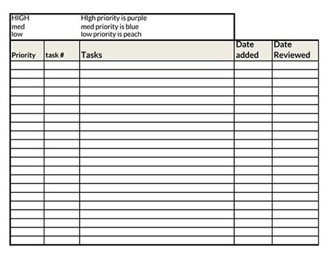 36 Free Checklist Templates Printable Excel Word