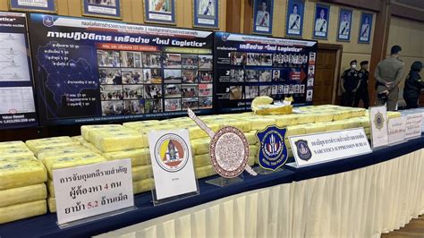 Thai Police Bust Major Drug Network “mai Logistics ” Seize Over 2