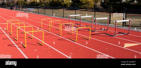 Athlete jump hurdle training hi-res stock photography and images - Alamy