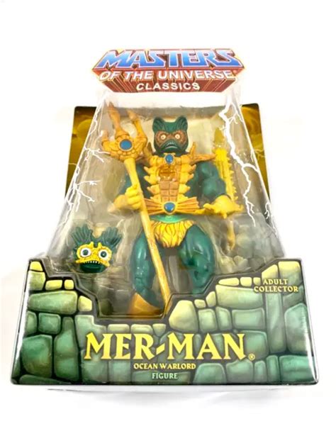 MASTERS OF THE Universe Classics MER MAN He Man Mattel MOTU 2009 EUR 2