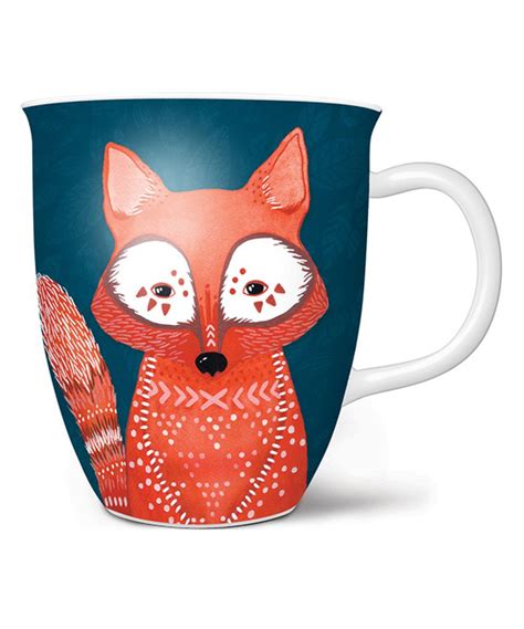 Woodland Fox Coffee Mug Mugs Fox Gift Woodland Fox