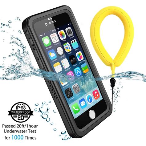 Coque De T L Phone Tanche IP68 Pour IPhone Coque Arri Re Transparente