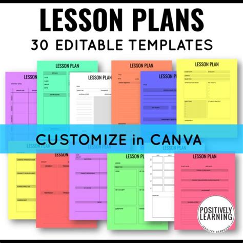 Special Education Lesson Plan Templates In 2022 Education Lesson