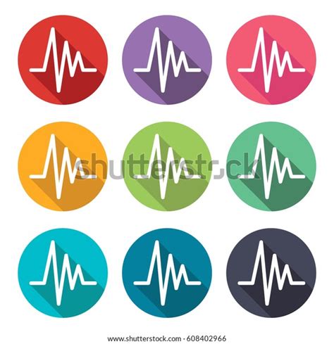 Illustration Icon Cardiogram Stock Vector Royalty Free 608402966