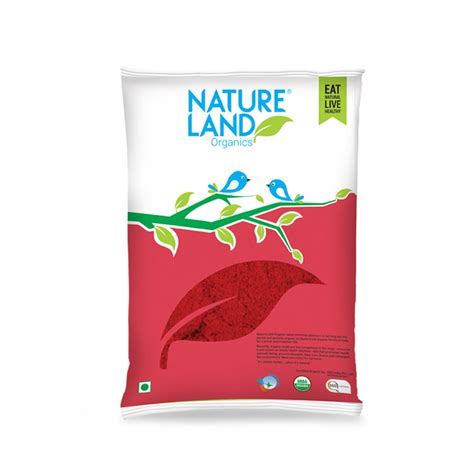 Natureland Organics Red Chilli Powder Lal Mirch 250 Gm Organic Healthy Spices