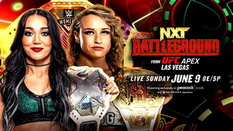 6924 Nxt Battleground Wwe Premium Live Event Sports Hip Hop