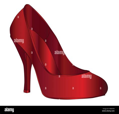 La Zapatilla Roja Imágenes Vectoriales De Stock Alamy