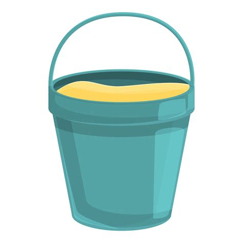 Bucket Of Beach Sand Icon Cartoon Style Vector Art At Vecteezy