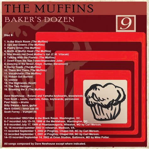 Bakers Dozen 9 1993 2002 The Muffins Cuneiform Records