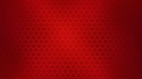 Fondo Rojo Con Un Patr N Hexagonal Foto Premium