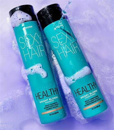 Sexyhair Bright Blonde Shampoo Conditioner Ml