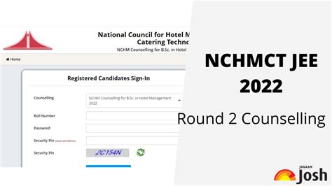 Nchmct Jee 2022 Round 2 Counselling Registrations Commence Apply At