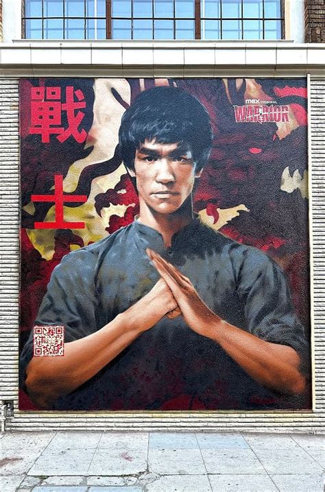 Warriorbruce Lee Mural Comes To Life To Kick Off Season 3 Video