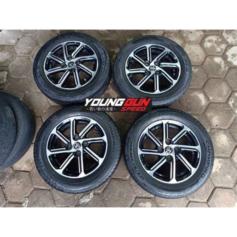 Jual Velg Mobil Bekas Ring 14 Oem CALYA AGYA Copotan R14x5 Pcd 4x100