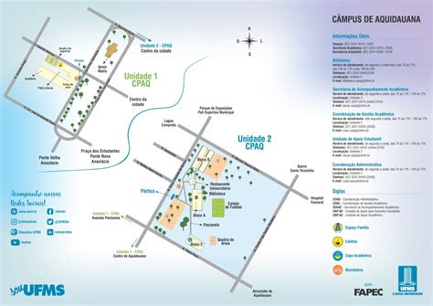 Mapas Dos C Mpus Ufms