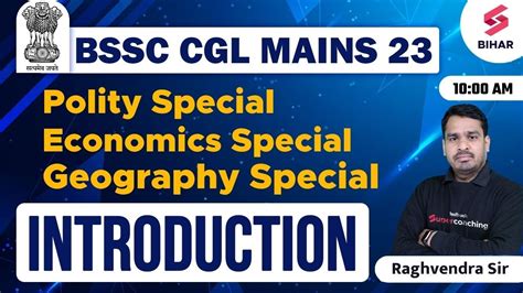 Bssc Cgl Mains Polity Class Bssc Cgl Mains Exam Live Classes