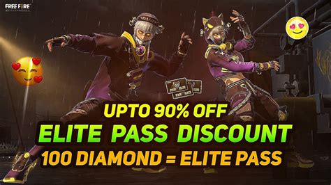 Free Fire Elite Pass Discount Event November Elite Pass Discount