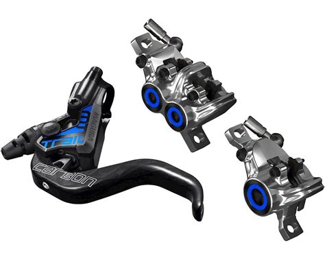 Magura Mt Trail Sl Hydraulic Disc Brake Set Black Chrome Post Mount