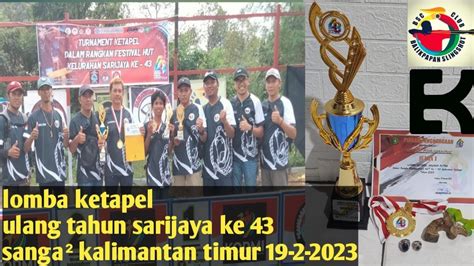 Final Lomba Ketapel Sanga² 19 02 2023 YouTube