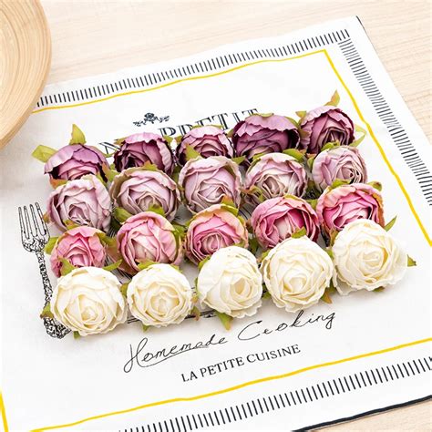 5 St Ck K Nstliche Rose Blumen Kopf Seide Hochzeit Dekoration Bankett