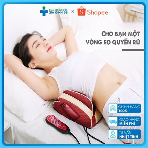 [freeship] Máy Massage Thắt Lưng Máy Mát Xa Thắt Lưng Đa Năng Giảm