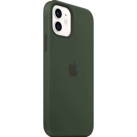 Apple Iphone 12 12 Pro Silicone Case With Magsafe Cypress Green