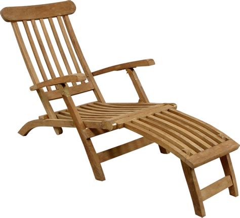 Chaise Longue Transat Bois De Teck Massif Amazon Fr Jardin