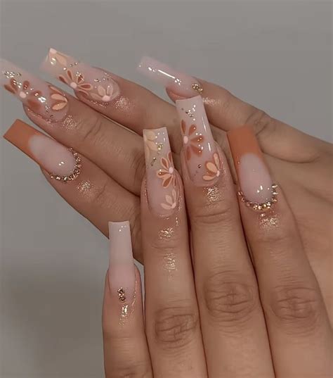 Pin By Cristal Elizondo On Nails In Long Square Acrylic Nails