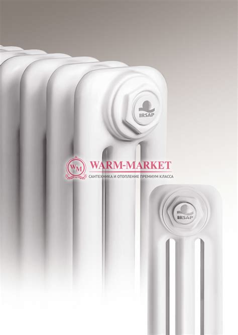 Irsap Tesi RT 31800-10 №30, вертикальный трехтрубный радиатор с боковым ...