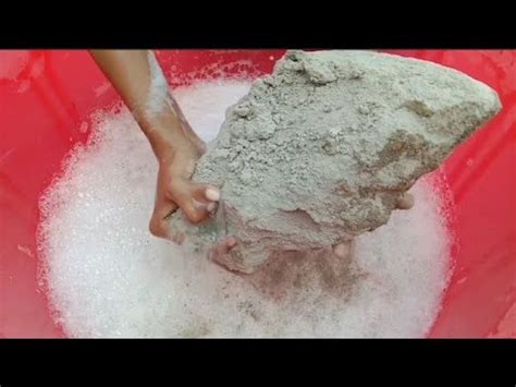 Asmr Pure Sand Huge Chunks Dry On Floor Water Crumbling Dipping