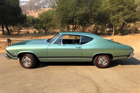 1968 Chevrolet Chevelle Ss 396 Side Profile 225242